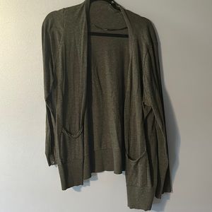 Grey cardigan
